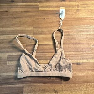 Skims XXS Women's Tan Bralette